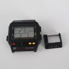Casio SDB-300W Digital Watch with Buckle Rare Vintage Used