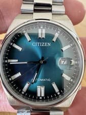 Citizen Tsuyosa NJ0151-88X Men's Automatic 40mm Blue Dial Watch In Original Box