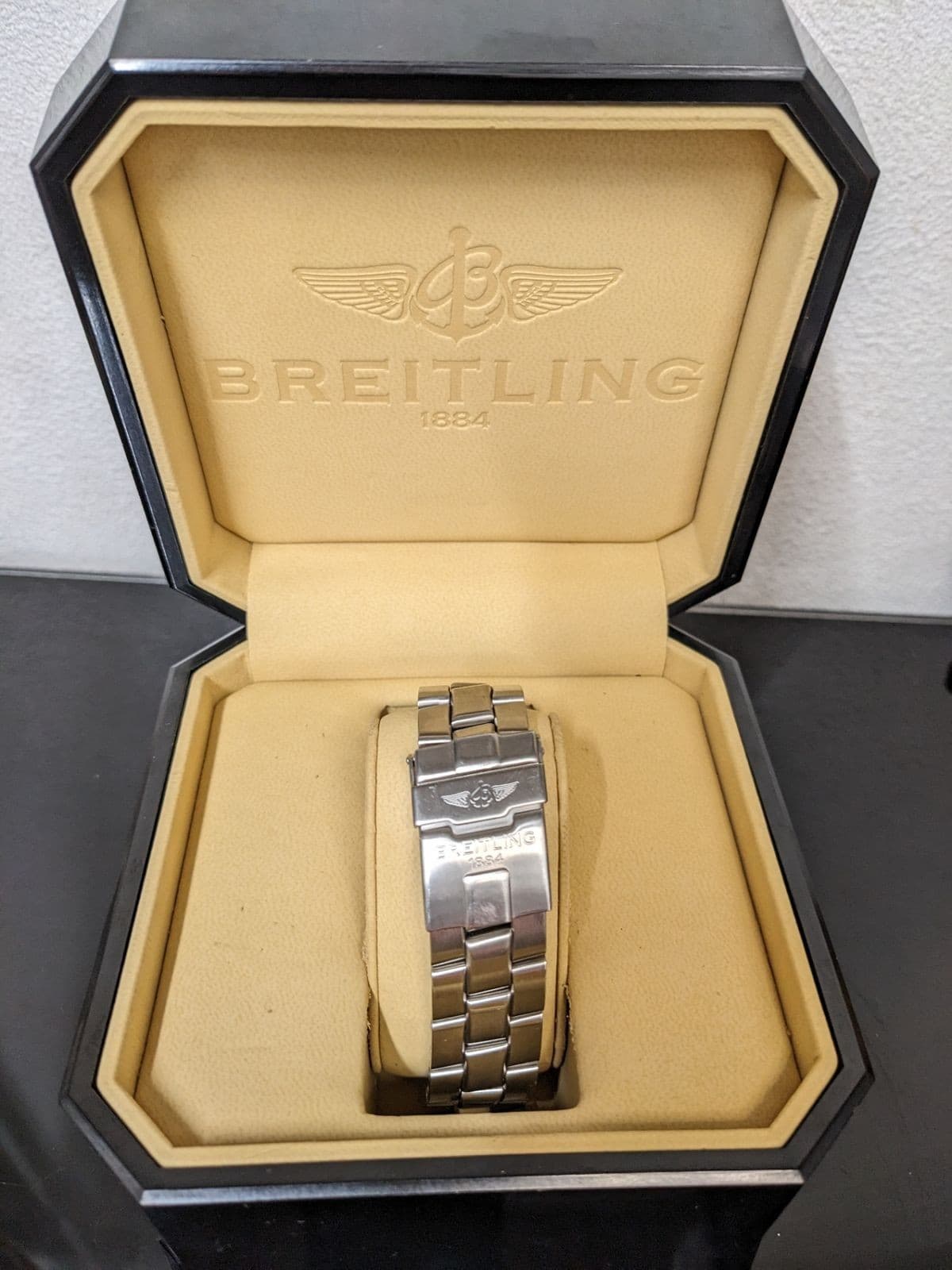 Breitling Superocean 3-Row Stainless Steel Watch Bracelet w/ Box (Used)