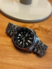 Seiko SKX013K2 Automatic Diver's Watch Men 42mm Unused Storage