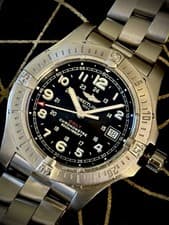 Breitling Colt Chronometre 500M Quartz A74380 Stainless Steel 41mm DIVER Arabic