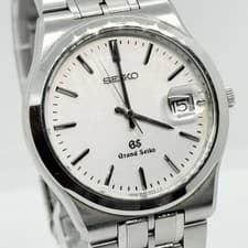 SEIKO Watch Grand Seiko 8N65-9010 Silver Quartz 36.5mm Men's Auth Rare