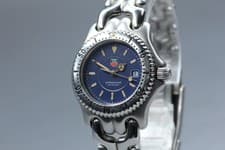 [Near MINT] TAG Heuer SEL Professional WG131F Blue Women's Qz Watch 28mm JAPAN