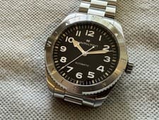 Hamilton Khaki Field Expedition 41mm automatic black dial H70315130