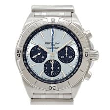 BREITLING PB0134 Chronomat B0142 Ice Blue Automatic Stainless steel mens