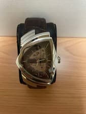 Hamilton Ventura Watch with Box Manual and Spare Buckle - Used