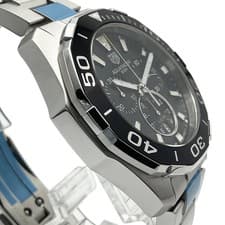 Used TAG Heuer CAY111A.BA0927 Aquaracer Quartz Date Display Chronograph Stainles