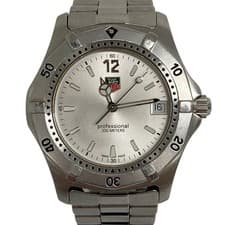 TAG HEUER Professional 200M WK1112 Quartz Watch New Battery from Japan