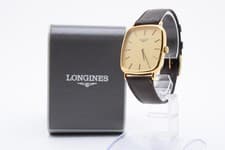 Vintage [TOP MINT IN BOX] Longines 832-1209 Mechanical Gold Men Watch From JAPAN