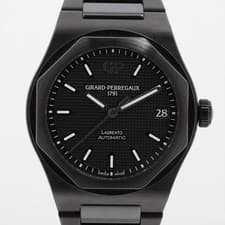 Girard-Perregaux Laureato 81010-32-631-32A CE CE AT black dial 4 Extra Links