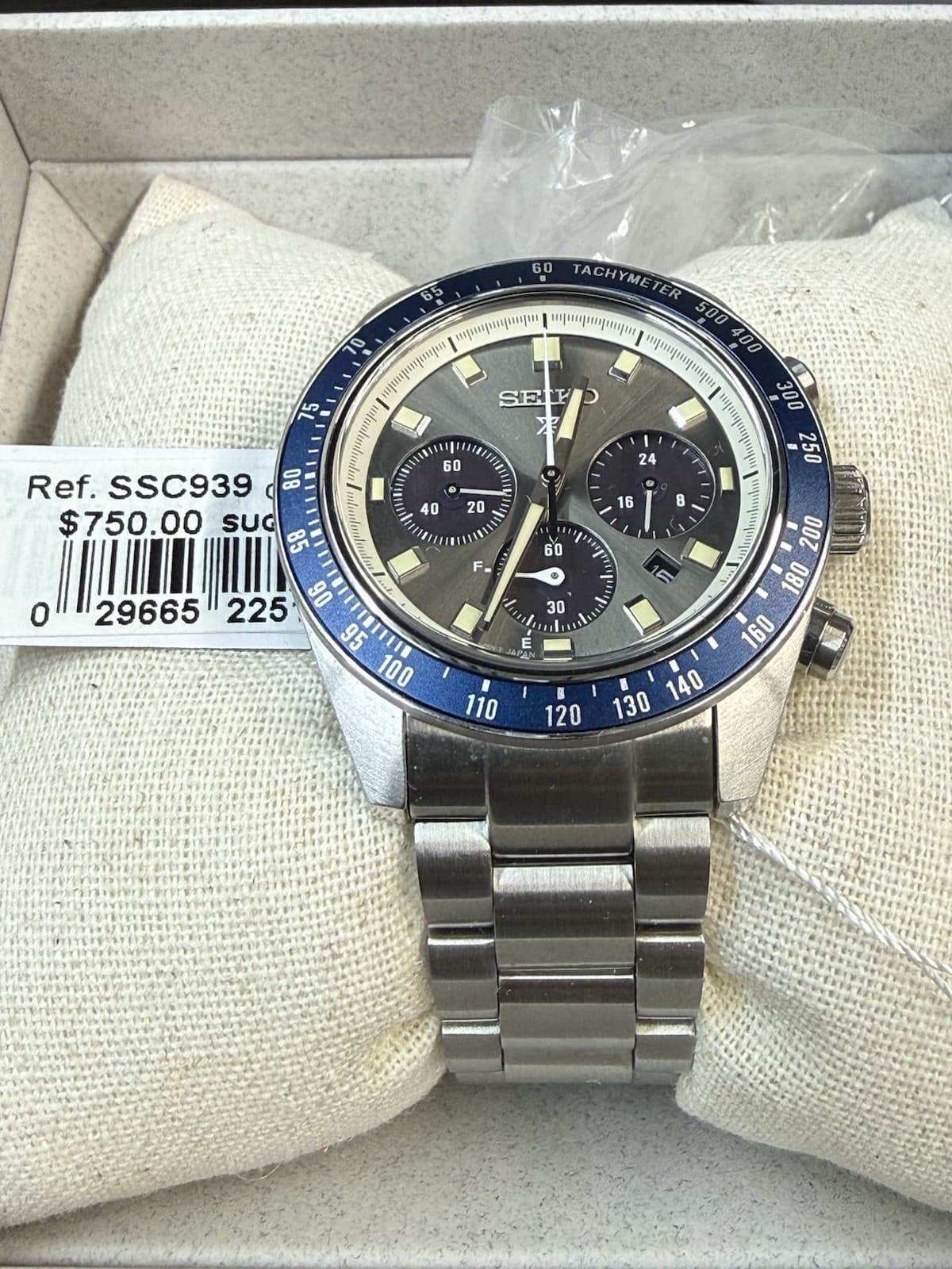Seiko Speedtimer Mens SSC961