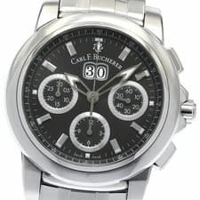 Carl F. Bucherer Patravi Chronograph Automatic Men’s Watch Used From Japan