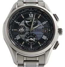CITIZEN EXCEED AT9110-58E Solar Titanium Watch Black JP