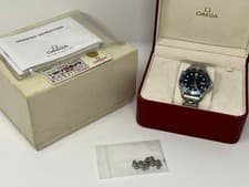 Omega Seamaster 300M 2541.80 Quartz Diver Blue Dial Full Set japan