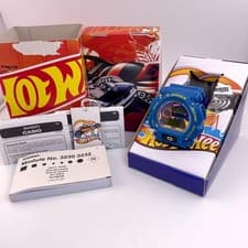 Hot Wheels Casio G-SHOCK DW-9052 Limited Edition Collaboration Watch New w/ Box