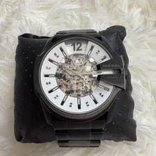Diesel DZ1791 Wristwatch Black Limited 500 Auto Skeleton Serial 486/500