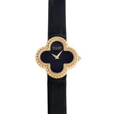 Van Cleef & Arpels Alhambra Small model watch VCARD21900 black Dial