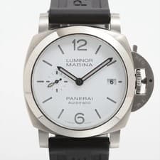 Panerai Luminor Marina QUARANTA PAM01271 SS SS & Rubber AT white dial