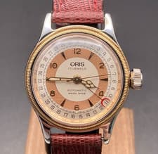 Vintage Oris 7400C Big Crown Pointer Date Automatic Men's From JP