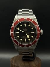 TUDOR Heritage Black Bay 79230R Automatic Dial Black Burgundy Bezel