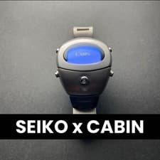 Seiko Cabin ALBA W671-4200 Watch Men's Used From Japan