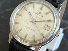 MOVADO TEMPOMATIC Watch Case Diameter 34mm Stainless Steel SWISS MADE