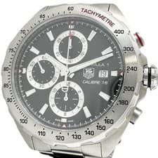 TAG HEUER CAZ2010 Formula 1 Men s Watch Stainless Steel Automatic Auto Black Dia