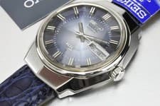 Seiko King Seiko VANAC 5626-7140 Automatic 1972 Vintage Blue Dial KS w/Box Rare