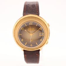 Vintage 40mm Bulova Accutron 3272 Astronaut Mark II Tuning Fork Wristwatch 2185