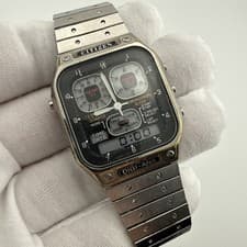 Vintage Citizen Ana-Digi Chronograph Alarm Watch Ref 8943-083652 Quartz Working