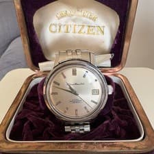 Citizen Homa Date 21 Jewel Hand Winding Watch Timepiece Vintage Rare