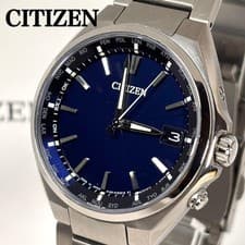 Citizen CB1120-50L Eco Drive Watch Navy Dial Solar Quartz Timepiece Genuine