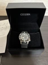 CITIZEN Watch Promaster Eco-Drive Diver's 200m Silicone Band Black 37mm Men's