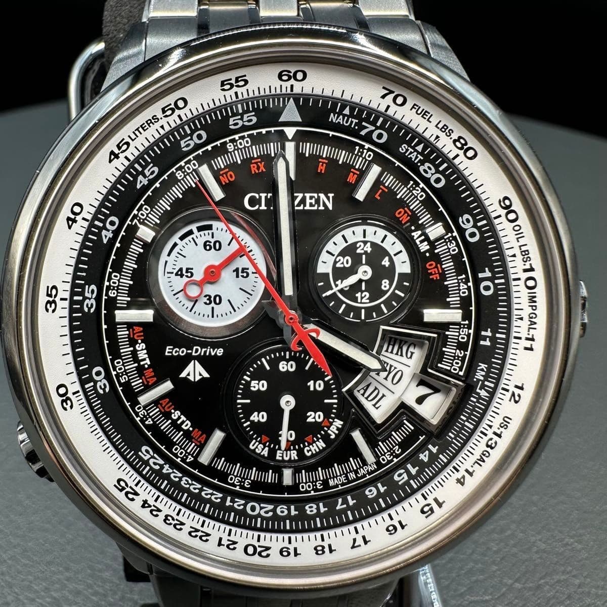 Citizen Promaster PMD56-3021Chronograph Solar Black Dial Analog Men's Watch