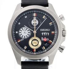 Seiko The Beatles Love Me Do 60th Anniversary Quartz Watch 40mm Steel Limited