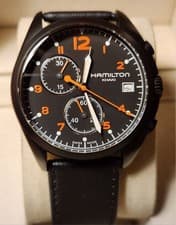 HAMILTON KHAKI PILOT PIONEER CHRONO Working