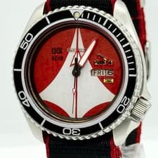 Seiko 6309-729A Macross 40th Anniversary Day Date Automatic Mens Watch Auth