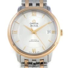 OMEGA Watch De Ville Prestige 424.20.37.20.02.002 Date 750 Red Gold SS Automatic