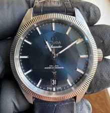 2023 OMEGA Constellation Globemaster 39mm Blue Dial & Strap Full Set *EX COND*