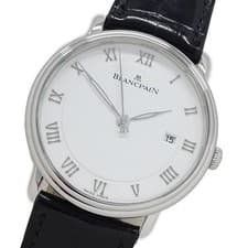 Blancpain Villeret Ultra Slim 6651 1127 55B Watch Men s Brand Date Automatic AT