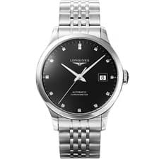 Longines RECORD Men's Metal Belt L2.820.4.57.6