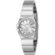 OMEGA Constellation White Pearl 123.15.24.60.05.002 woman