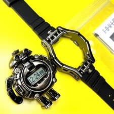 Bandai Tokima Steam Head Robot Watch 1998 Collectible with Light Working