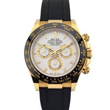 Rolex 116518LN Cosmograph Daytona Oysterflex 18k Yellow Gold 40mm 2021 Box & Pap