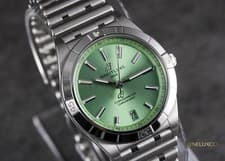 2025 Breitling Chronomat Automatic 36 A10380 Mint Green Dial Full Set Excellent