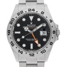 ROLEX Explorer II 226570 black Random Number second hand mens