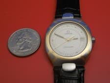 OMEGA 18K / STEEL 32MM WIDE POLARIS SEA MASTER SEAMASTER DATE