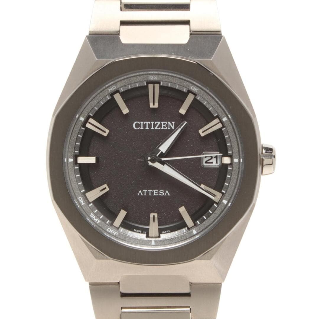 Citizen Men’s Attesa Solar Black Watch Used From Japan