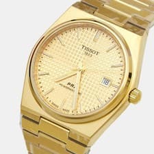 Tissot PRX Powermatic 80 T137.407.33.021.00 Champagne Dial Yellow Gold PVD