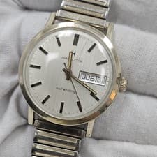 Vintage HAMILTON Men's Automatic Aatch Day/Date Cal. 827 17 Jewels Swiss Rare